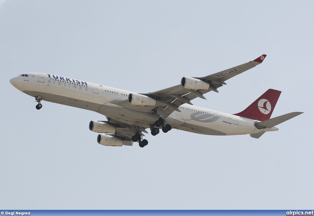 TC-JIJ, Airbus A340-300, Turkish Airlines