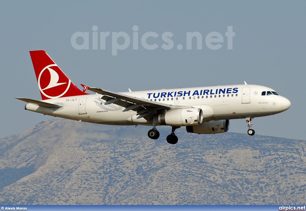 TC-JLT, Airbus A319-100, Turkish Airlines