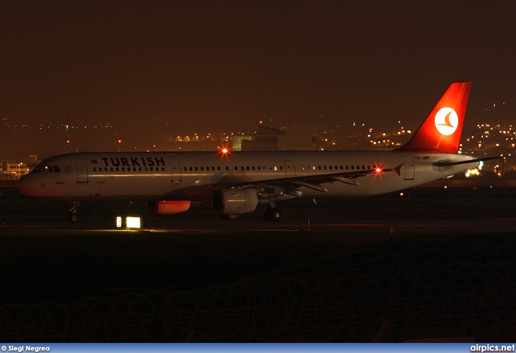 TC-JMF, Airbus A321-200, Turkish Airlines