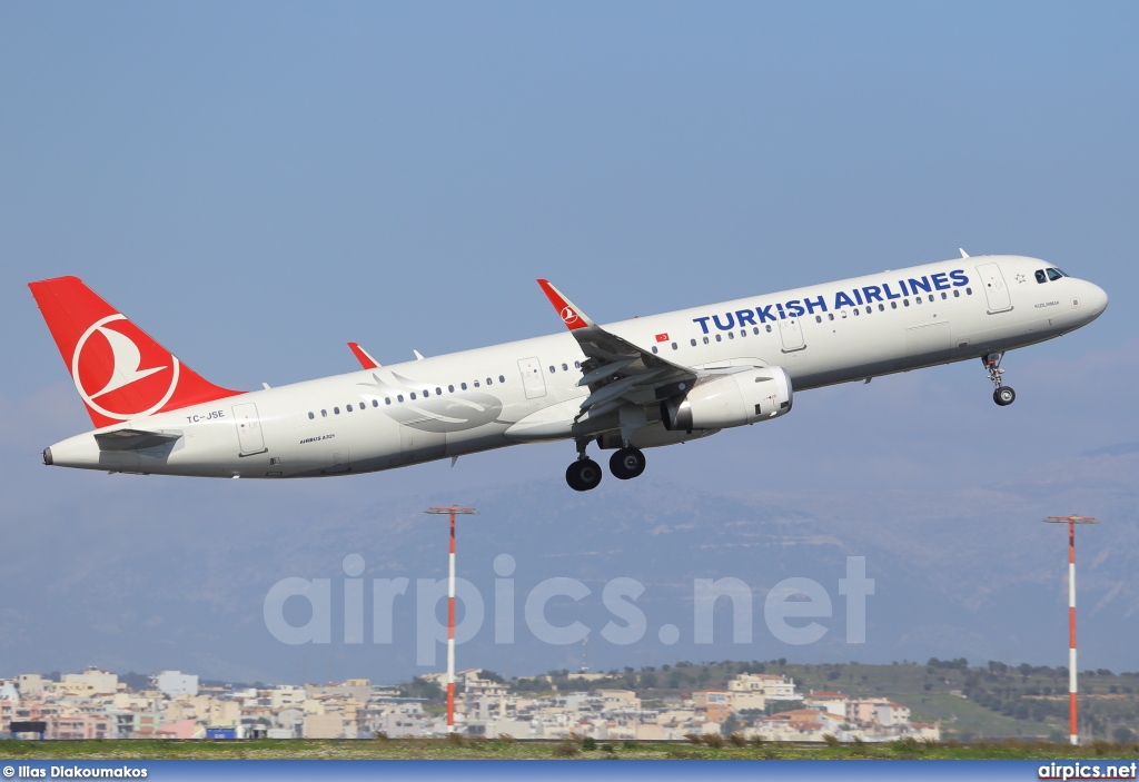 TC-JSE, Airbus A321-200, Turkish Airlines