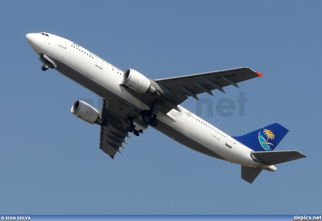 TC-OAG, Airbus A300B4-600R, Saudi Arabian Airlines