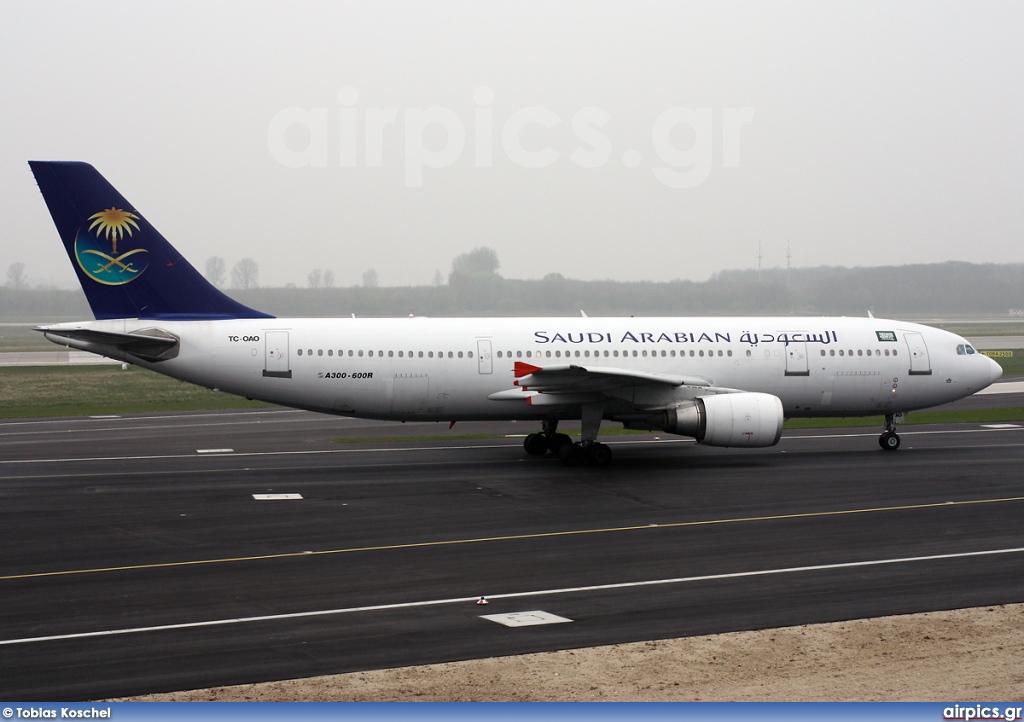 TC-OAO, Airbus A300B4-600R, Saudi Arabian Airlines