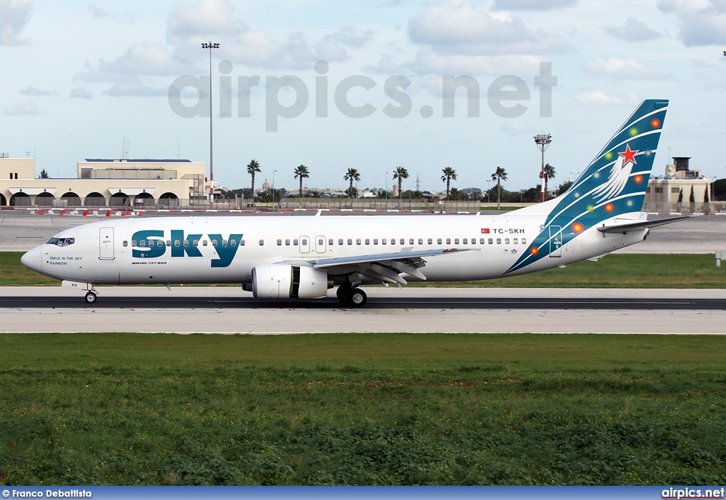 TC-SKH, Boeing 737-800, Sky Airlines