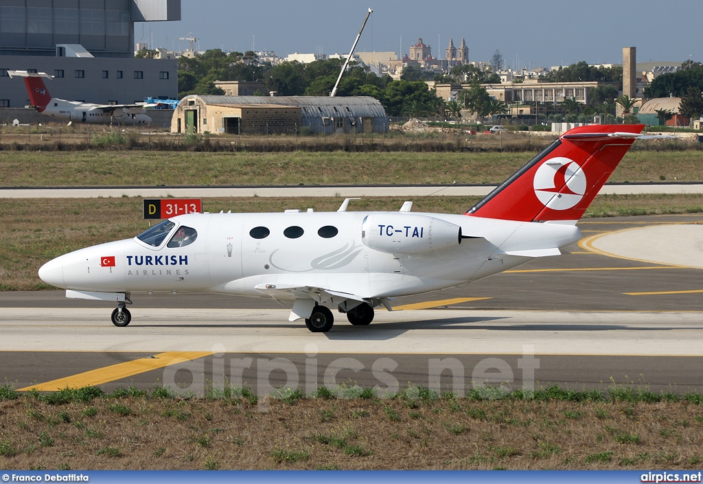 TC-TAI, Cessna 510 Citation Mustang, Turkish Airlines