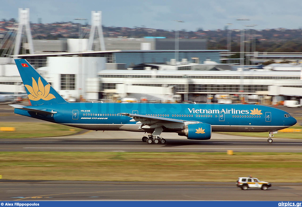 VN-A146, Boeing 777-200ER, Vietnam Airlines