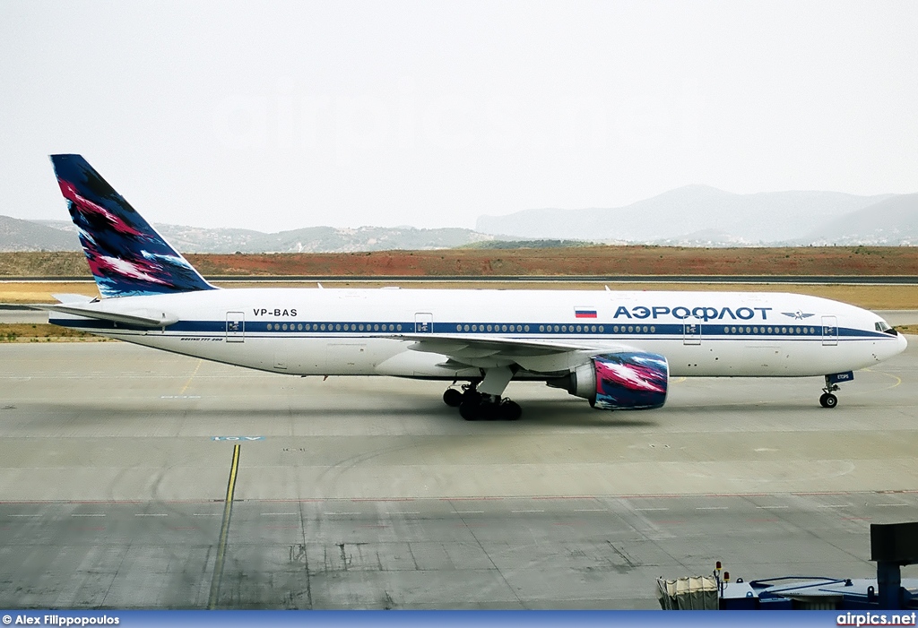 VP-BAS, Boeing 777-200ER, Aeroflot