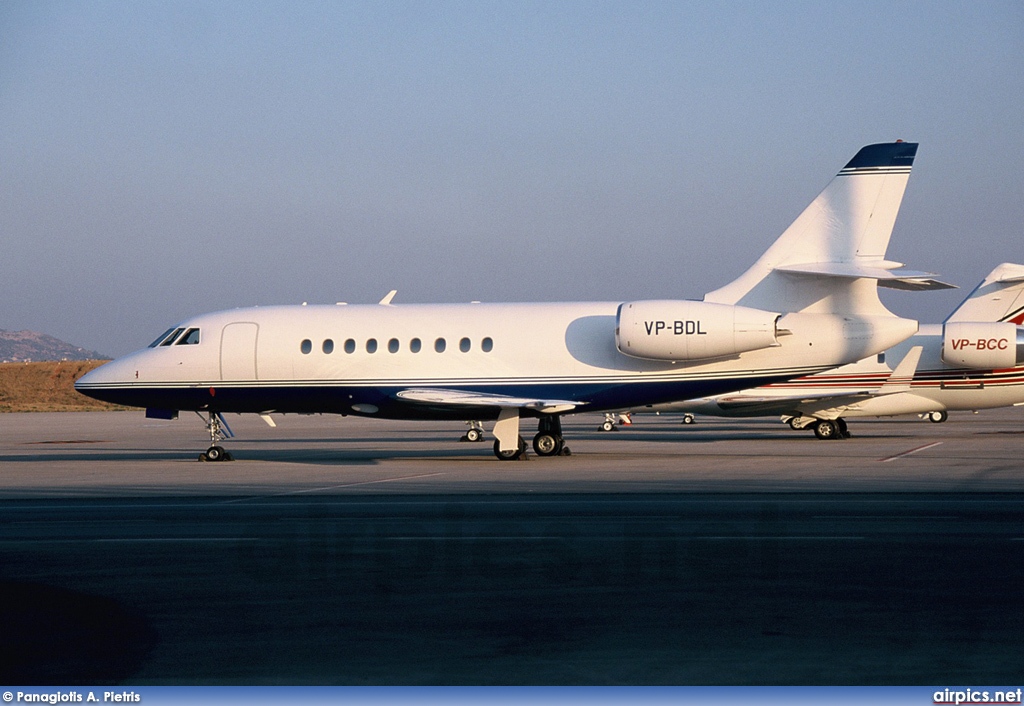 VP-BDL, Dassault Falcon-2000, Private