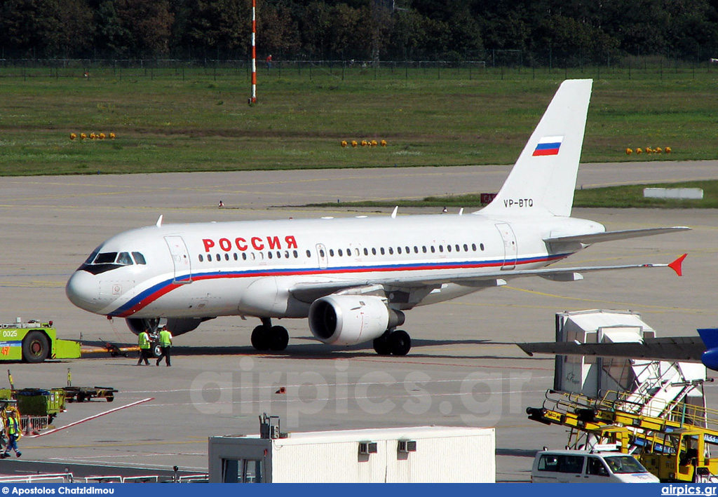 VP-BTQ, Airbus A319-100, Rossiya Airlines