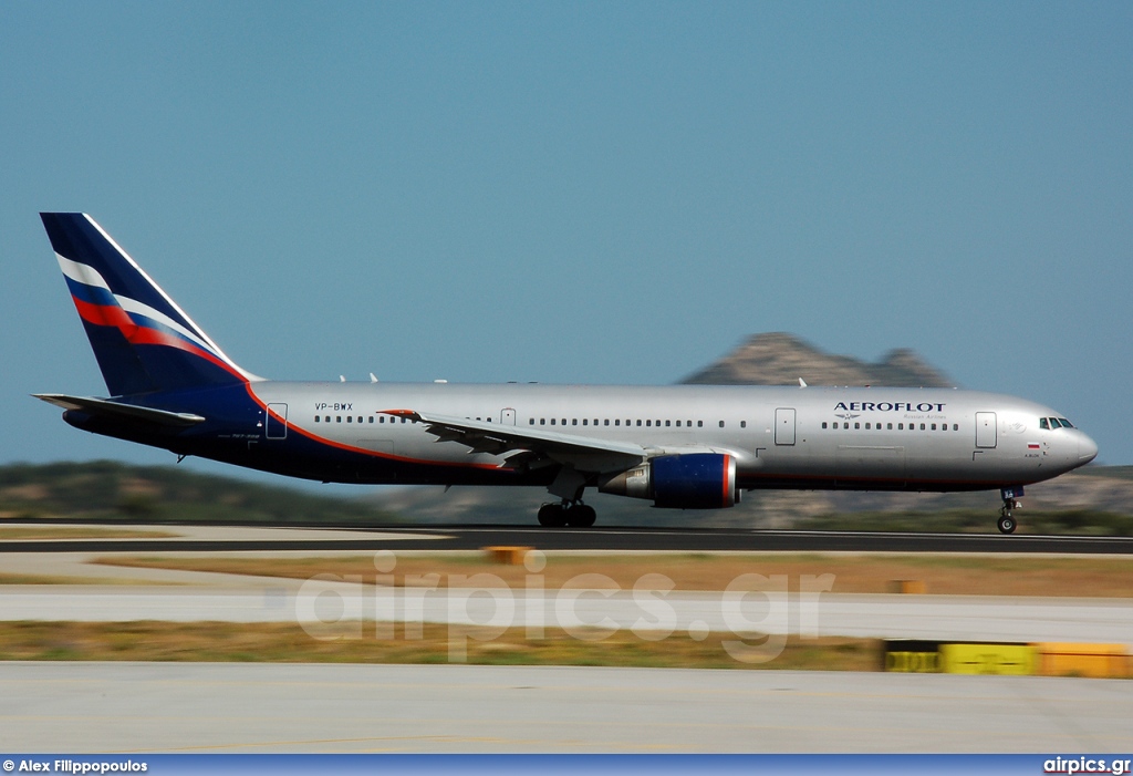 VP-BWX, Boeing 767-300ER, Aeroflot