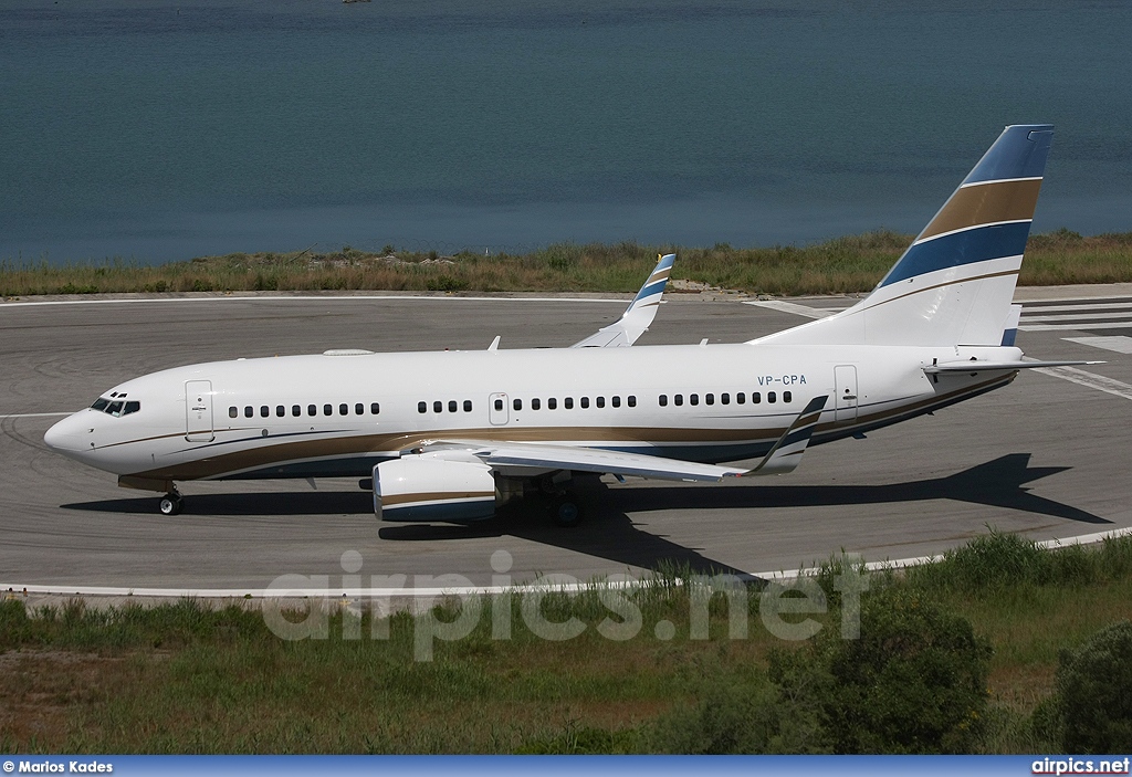 VP-CPA, Boeing 737-700/BBJ, Private