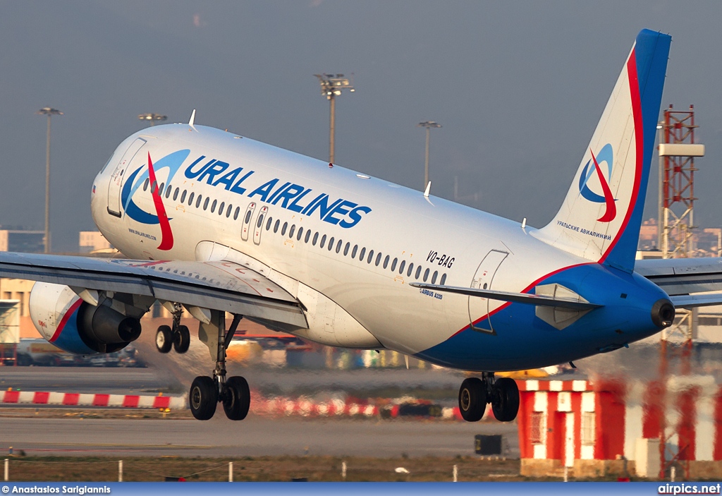 VQ-BAG, Airbus A320-200, Ural Airlines