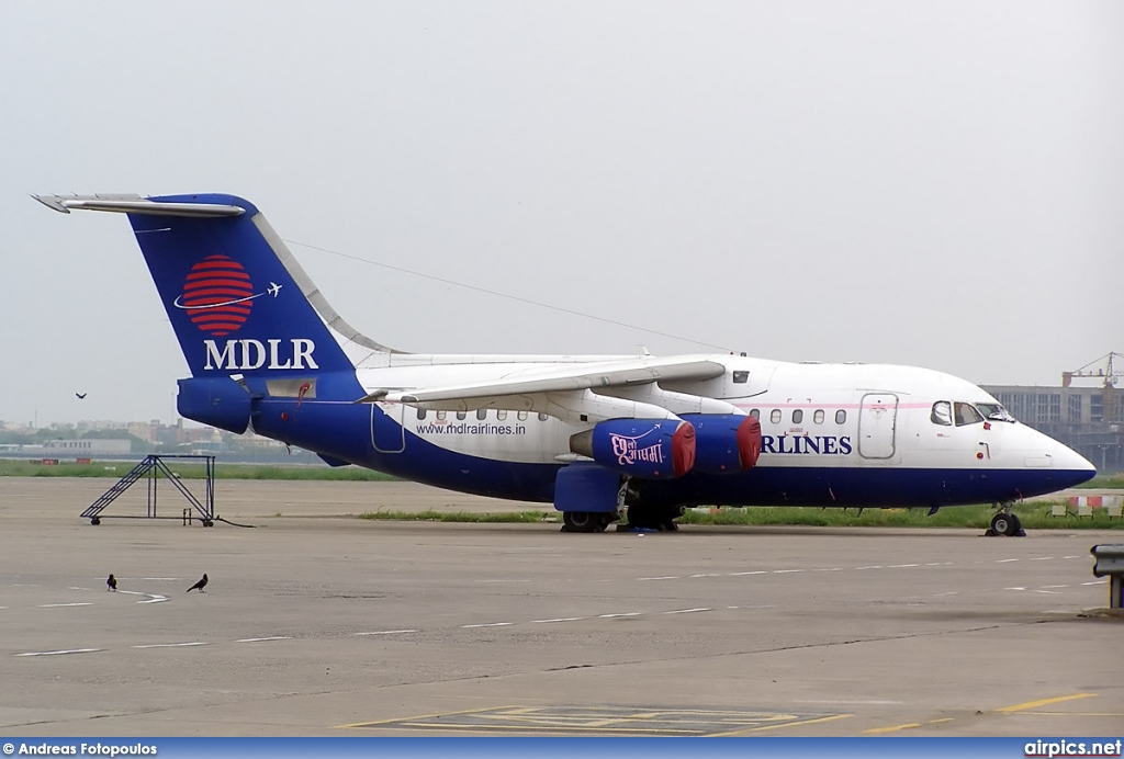 VT-MDM, British Aerospace Avro RJX, MDLR Airlines