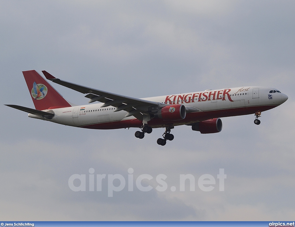 VT-VJO, Airbus A330-200, Kingfisher Airlines