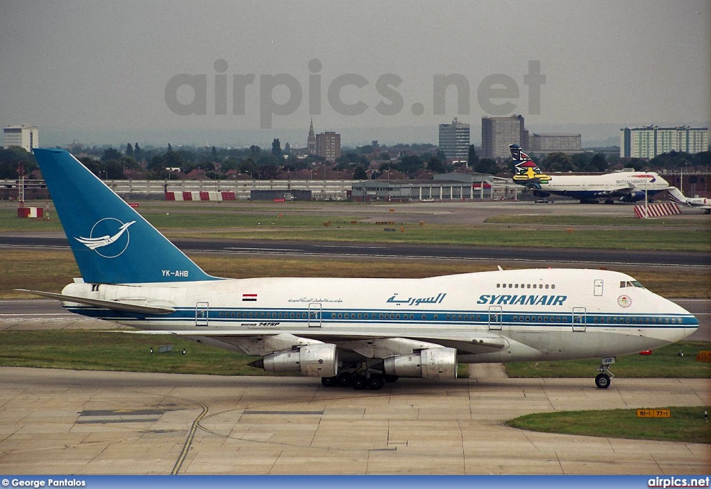YK-AHB, Boeing 747-SP, Syrian Arab Airlines