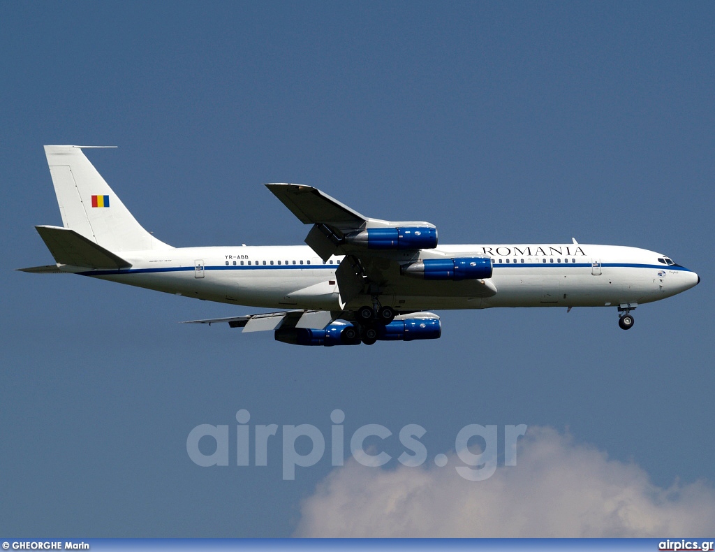 YR-ABB, Boeing 707-300C, Romanian Government