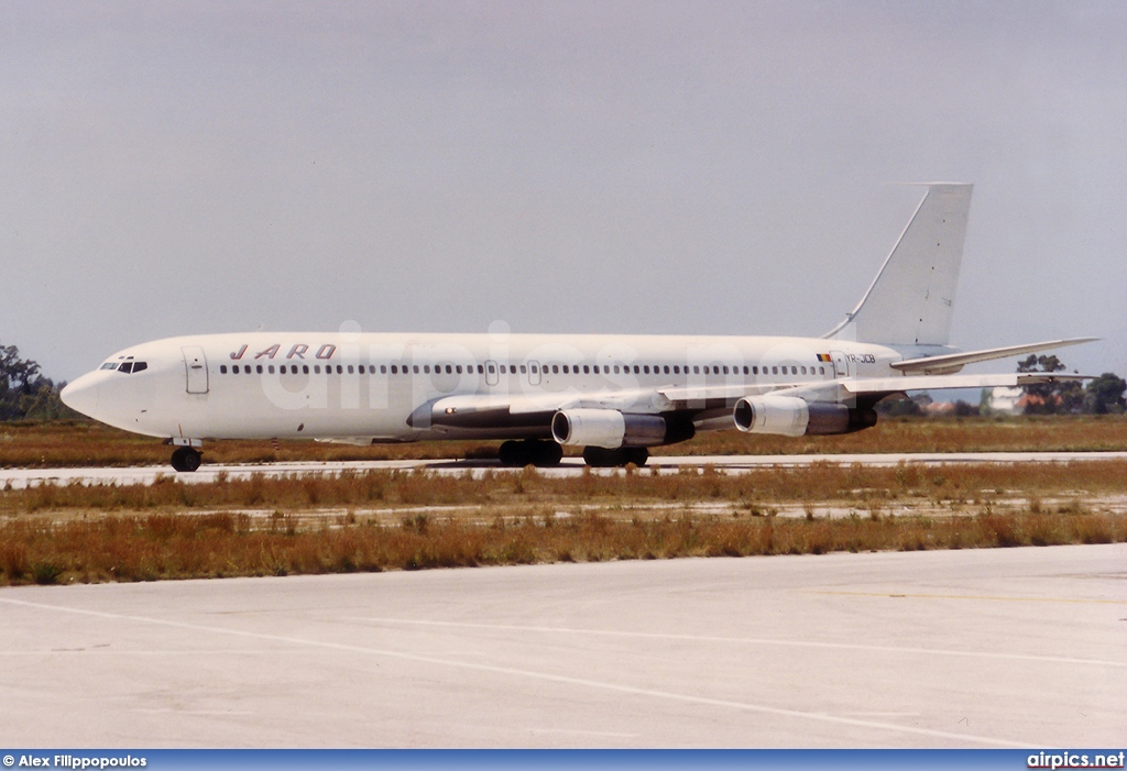 YR-JCB, Boeing 707-300B, Jaro International