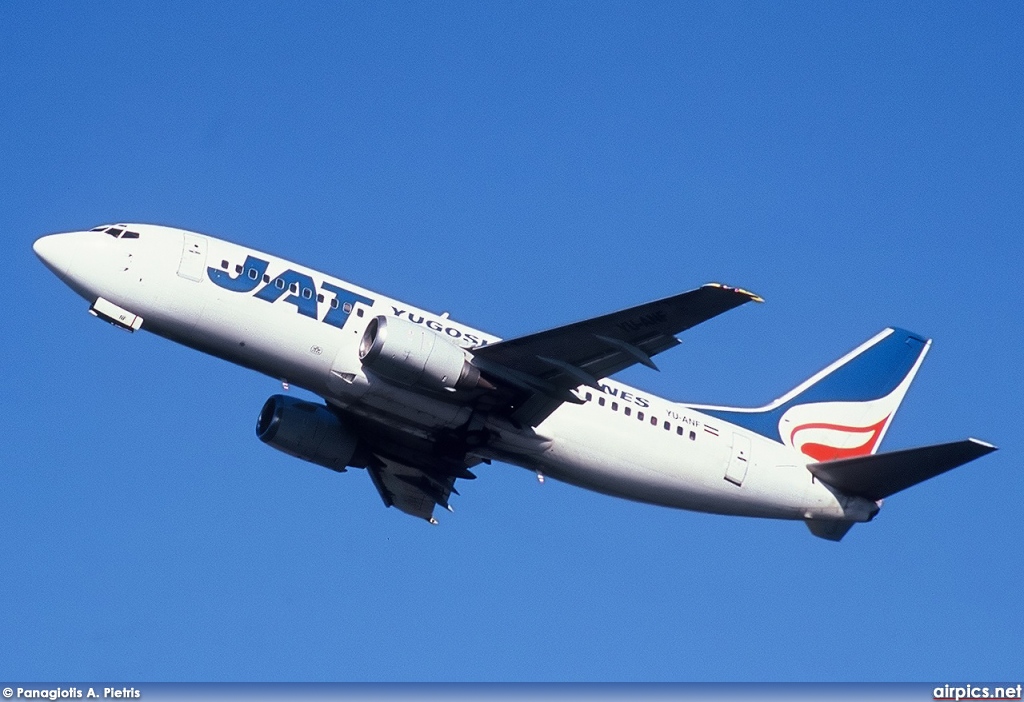YU-ANF, Boeing 737-300, Jat Airways