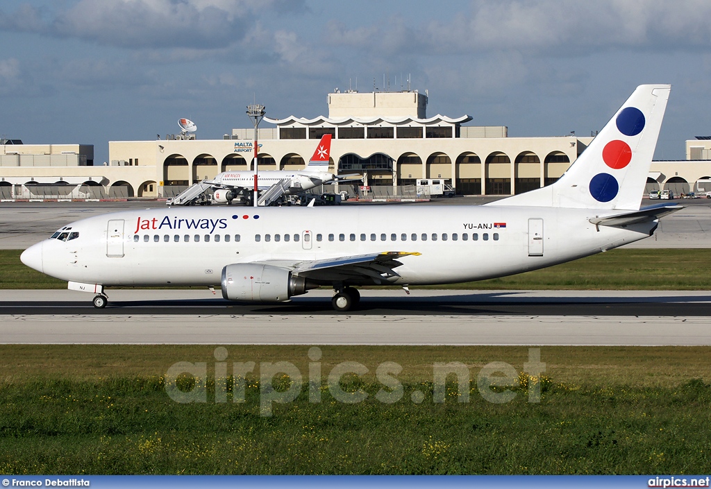 YU-ANJ, Boeing 737-300, Jat Airways