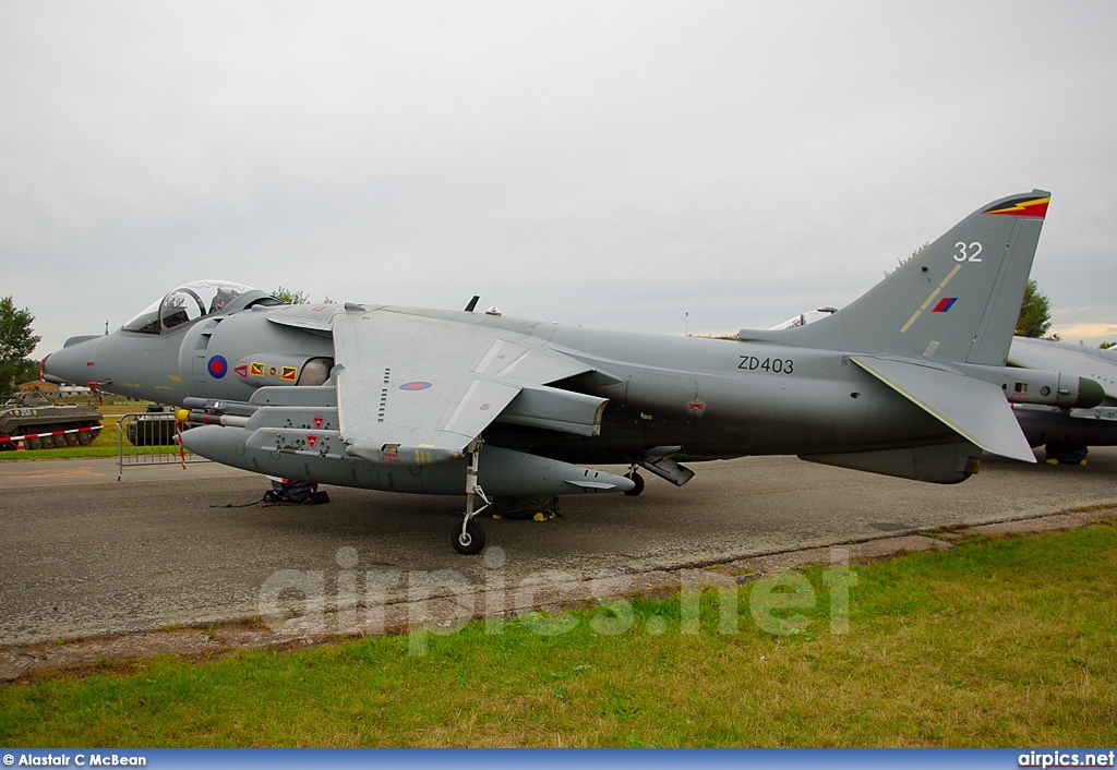 ZD403, British Aerospace Harrier GR.9A, Royal Air Force