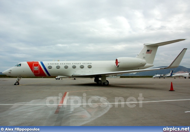 01, Gulfstream C-37A, United States Coast Guard