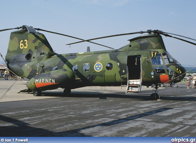 04063, Boeing-Vertol 107 Hkp 4B, Swedish Navy