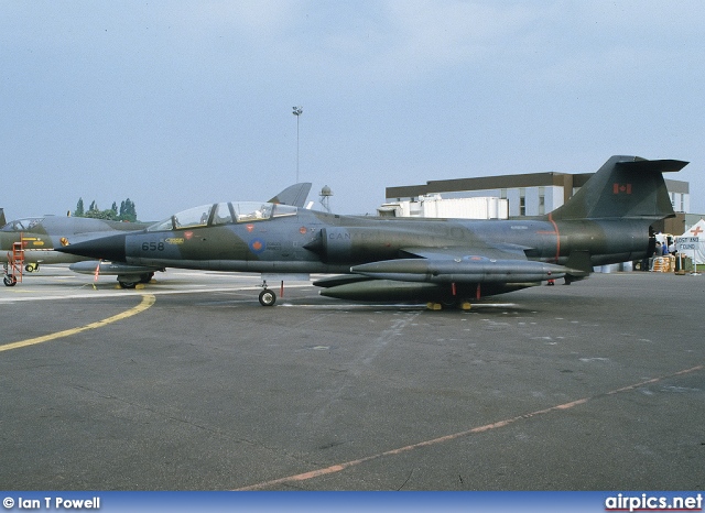 104658, Lockheed CF-104D Starfighter, Canadian Forces Air Command