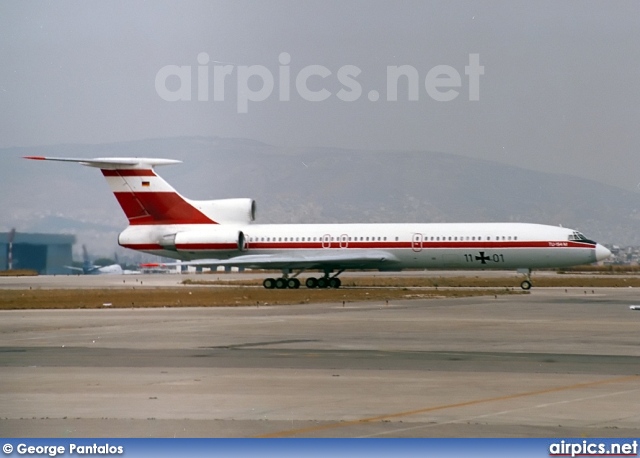 11-01, Tupolev Tu-154M, German Air Force - Luftwaffe