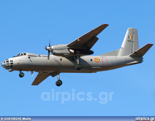 1104, Antonov An-30, Romanian Air Force