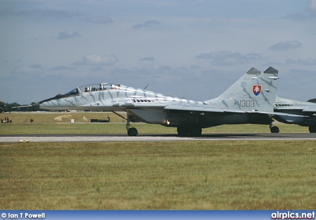 1303, Mikoyan-Gurevich MiG-29UB, Slovak Air Force