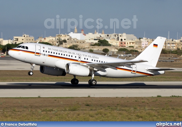 15-02, Airbus A319-100CJ, German Air Force - Luftwaffe