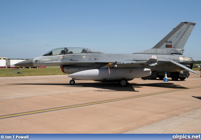 15118, Lockheed F-16B CF Fighting Falcon, Portuguese Air Force