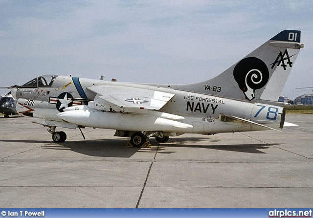 159294, Ling-Temco-Vought A-7E Corsair II, United States Navy