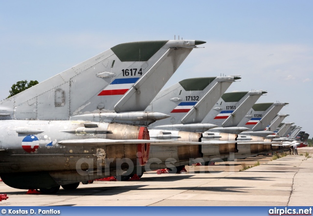 16174, Mikoyan-Gurevich MiG-21UM, Serbian Air Force