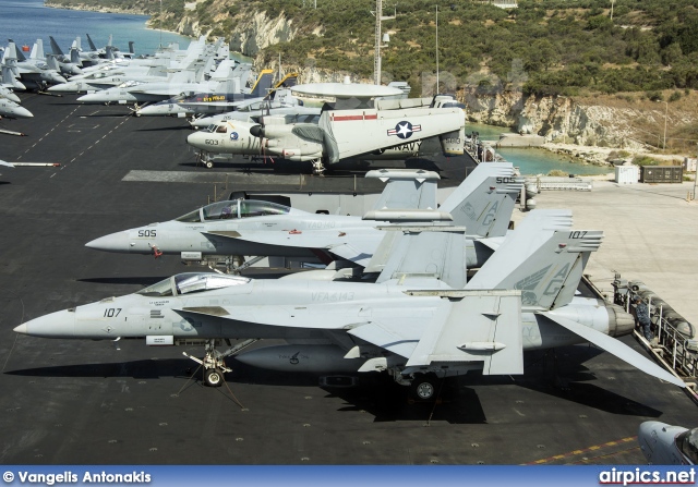 166607, Boeing (McDonnell Douglas) F/A-18E Super Hornet , United States Navy