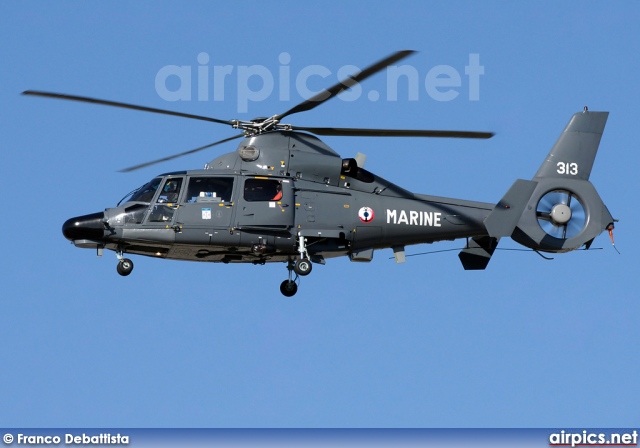 313, Aerospatiale (Eurocopter) AS 365-N2 Dauphin, French Navy - Aviation Navale