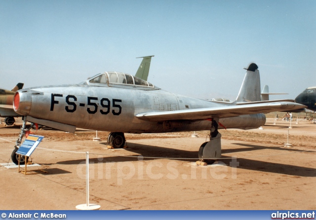 47-1595, Republic F-84C Thunderjet, United States Air Force