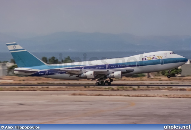 4X-AXA, Boeing 747-200B, EL AL