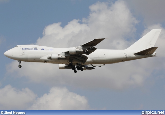 4X-AXK, Boeing 747-200F(SCD), EL AL Cargo