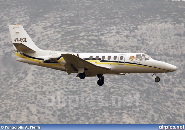 4X-COZ, Cessna S550 Citation II (S/II), Private