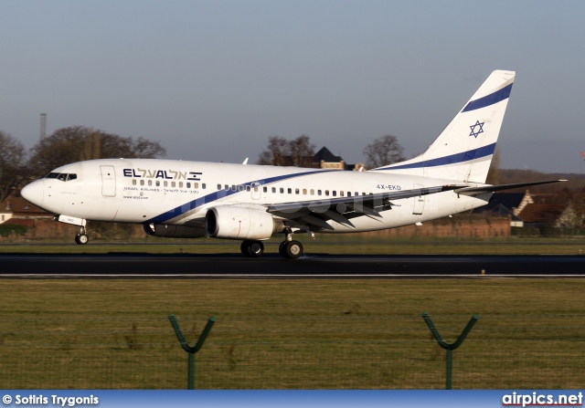 4X-EKD, Boeing 737-700, EL AL