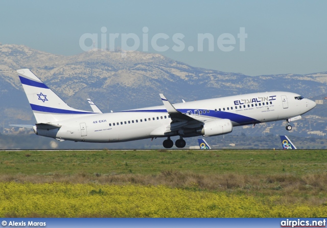 4X-EKH, Boeing 737-800, EL AL