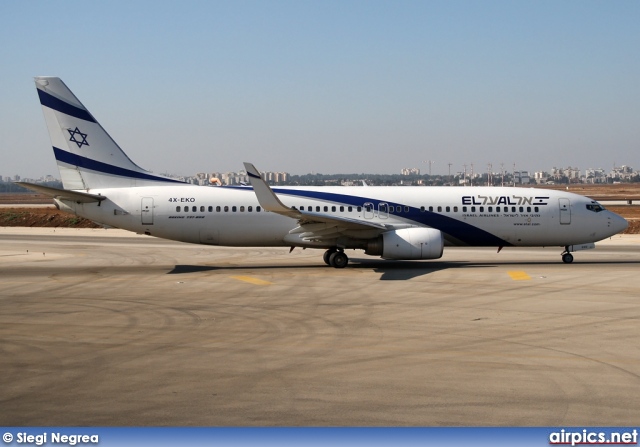 4X-EKO, Boeing 737-800, EL AL