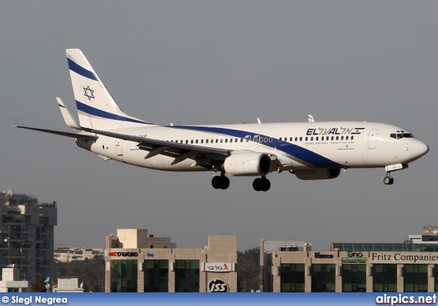 4X-EKP, Boeing 737-800, EL AL