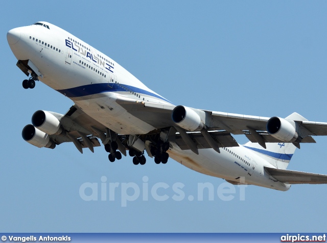 4X-ELA, Boeing 747-400, EL AL