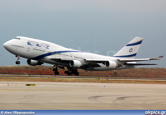 4X-ELA, Boeing 747-400, EL AL