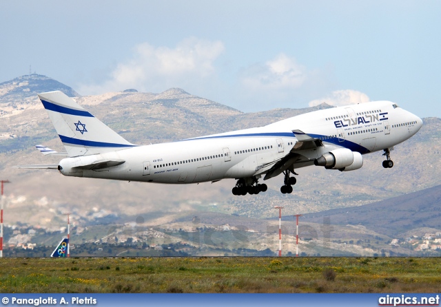 4X-ELC, Boeing 747-400, EL AL