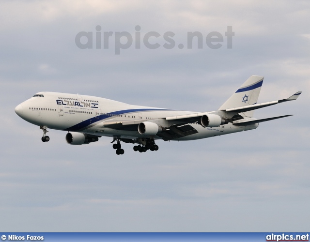 4X-ELC, Boeing 747-400, EL AL