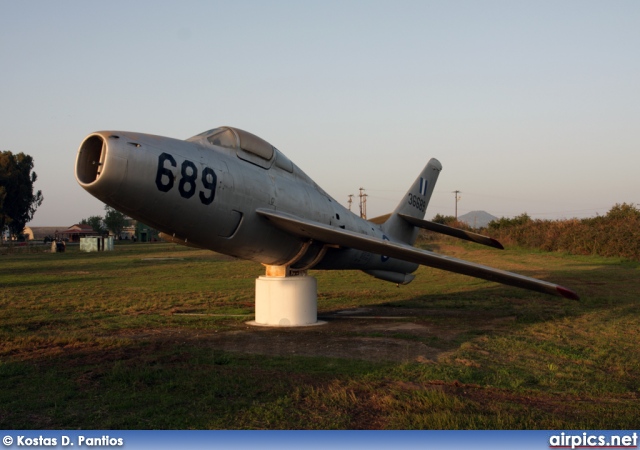 53-6689, Republic F-84F Thunderstreak, Hellenic Air Force