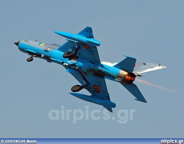 5724, Mikoyan-Gurevich MiG-21MF Lancer C, Romanian Air Force