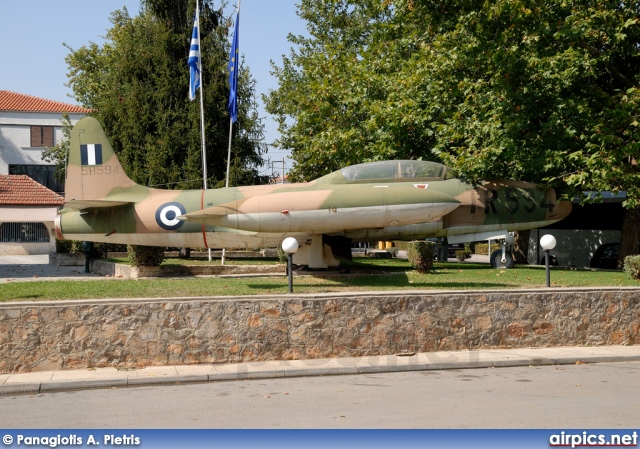 58594, Lockheed T-33A, Hellenic Air Force